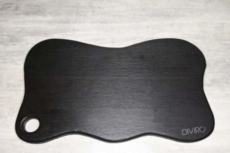 Большая черная доска для подачи (поднос) от мастерской DIVIRO
